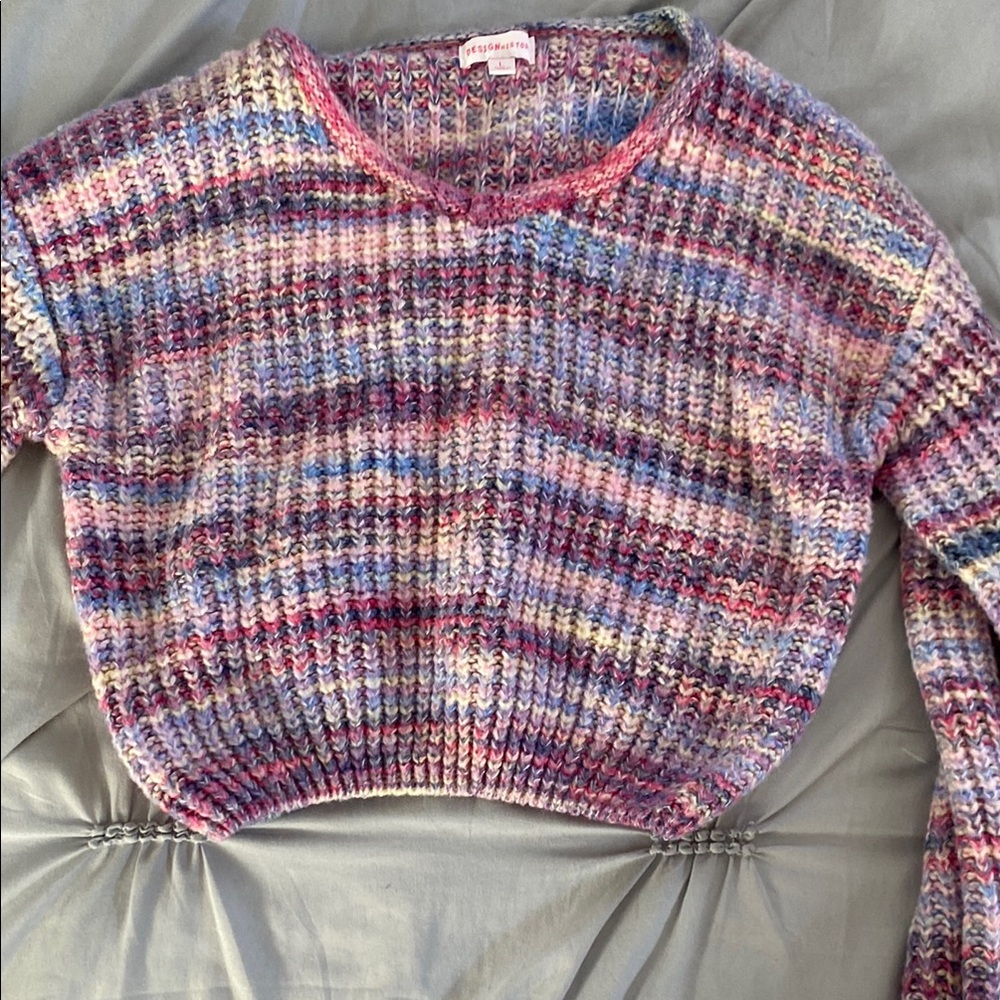 Colorful Striped Sweater